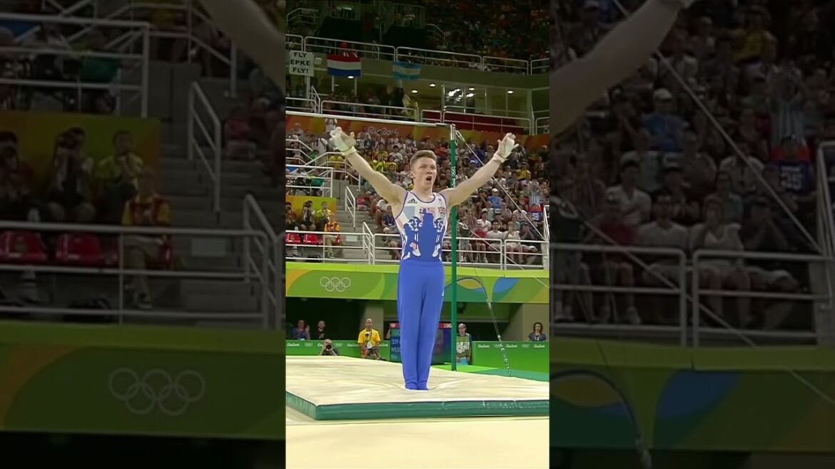 Nile Wilson sticking a landing on sport’s biggest stage? It’s a thing of beauty ⭐️