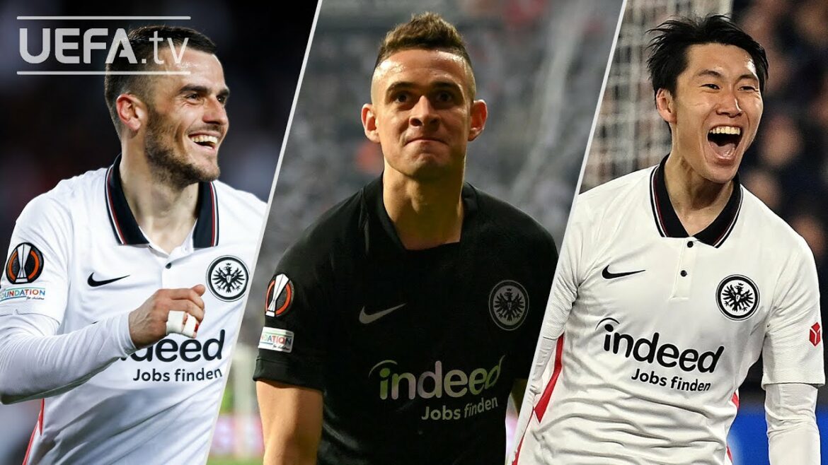 ⚪⚫ KOSTIĆ, BORRE, KAMADA |  All FRANKFURT 2021/22 GOALS to reach the #UEL Final ⚽