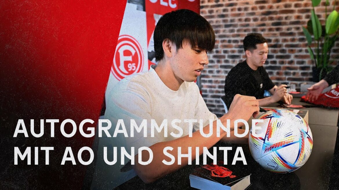 F95 fans |  Autograph session with Ao Tanaka & Shinta Appelkamp