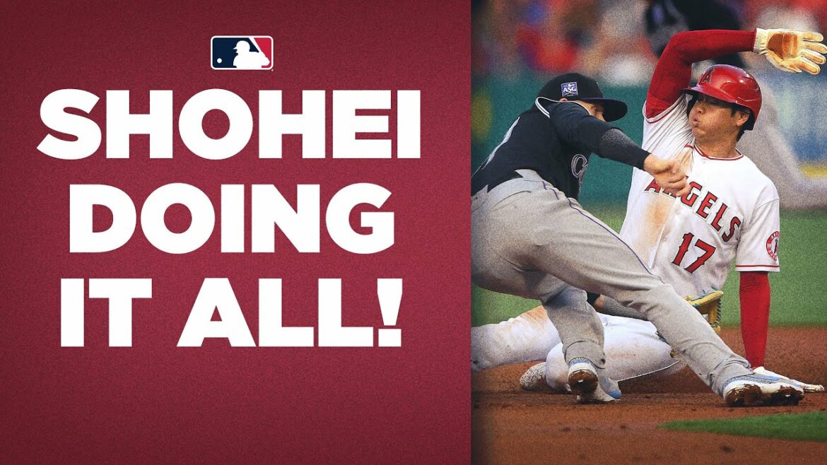 Shohei Ohtani goes 7 innings, allows 1 run, knocks in a run, steals a base, and scores! Shohei Ohtani goes 7 innings, allows 1 run, knocks in a run, steals a base, and scores!