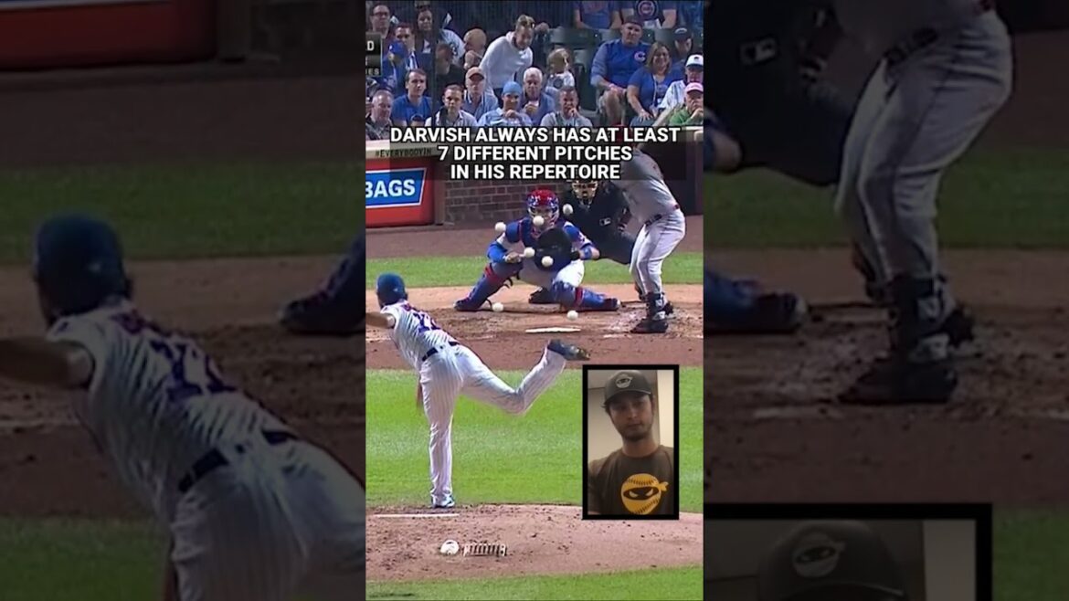 Yu Darvish throws how many pitches?! No wonder why he’s so good. #shorts #baseball #mlb #fyp #fypシ