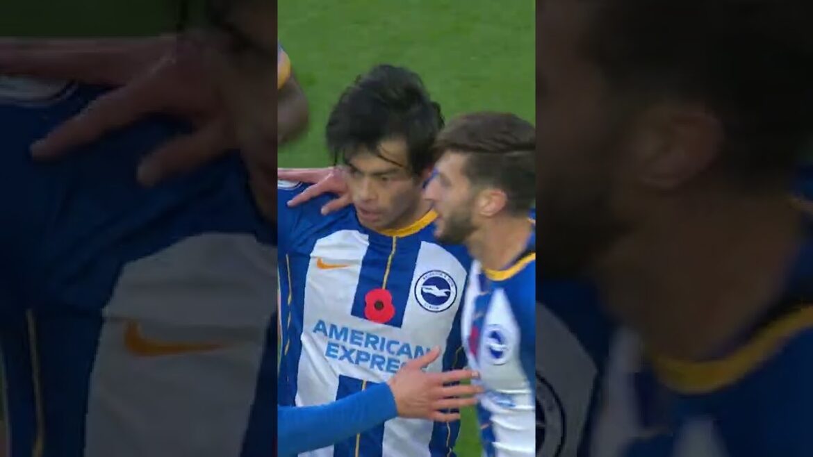 Kaoru Mitoma Scores First Premier League Goal