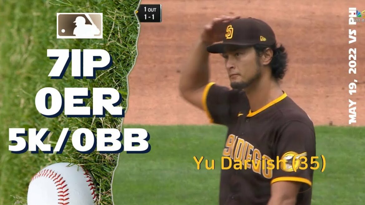 Yu Darvish Yu Darvish Yes | May 19, 2022 | MLB highlights