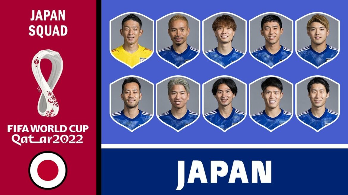 JAPAN OFFICIAL SQUAD FIFA WORLD CUP 2022 - JAPAN 26 MAN SQUAD WORLD CUP QATAR 2022