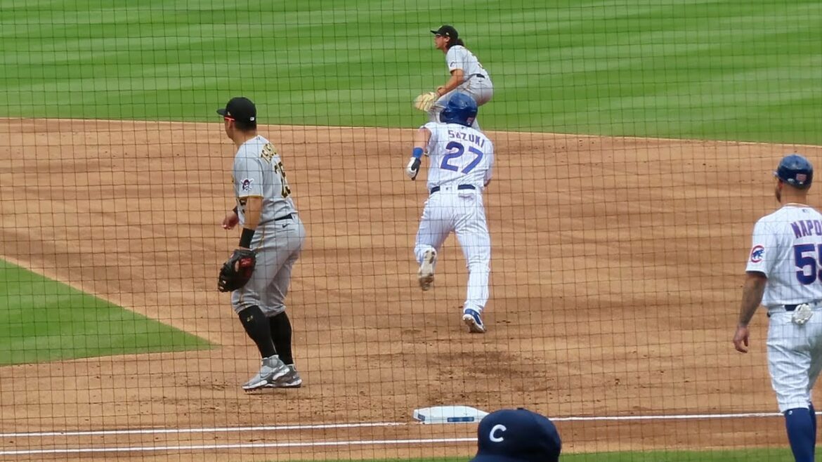[Local video]Seiya Suzuki's first stolen base 👏🏻 3 points running scene[valuable]