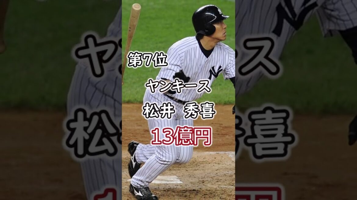 Japanese major leaguer annual salary ranking #shorts #annual salary #Japanese major leaguer #Ichiro #Tanaka Masahiro #Darvish #Otani
