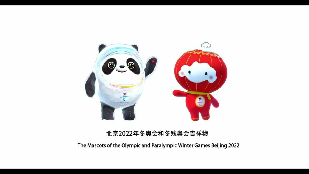 2022 Beijing Olympics and Paralympics mascot "Bing Dwen Dwen""Shuy Ron Ron"