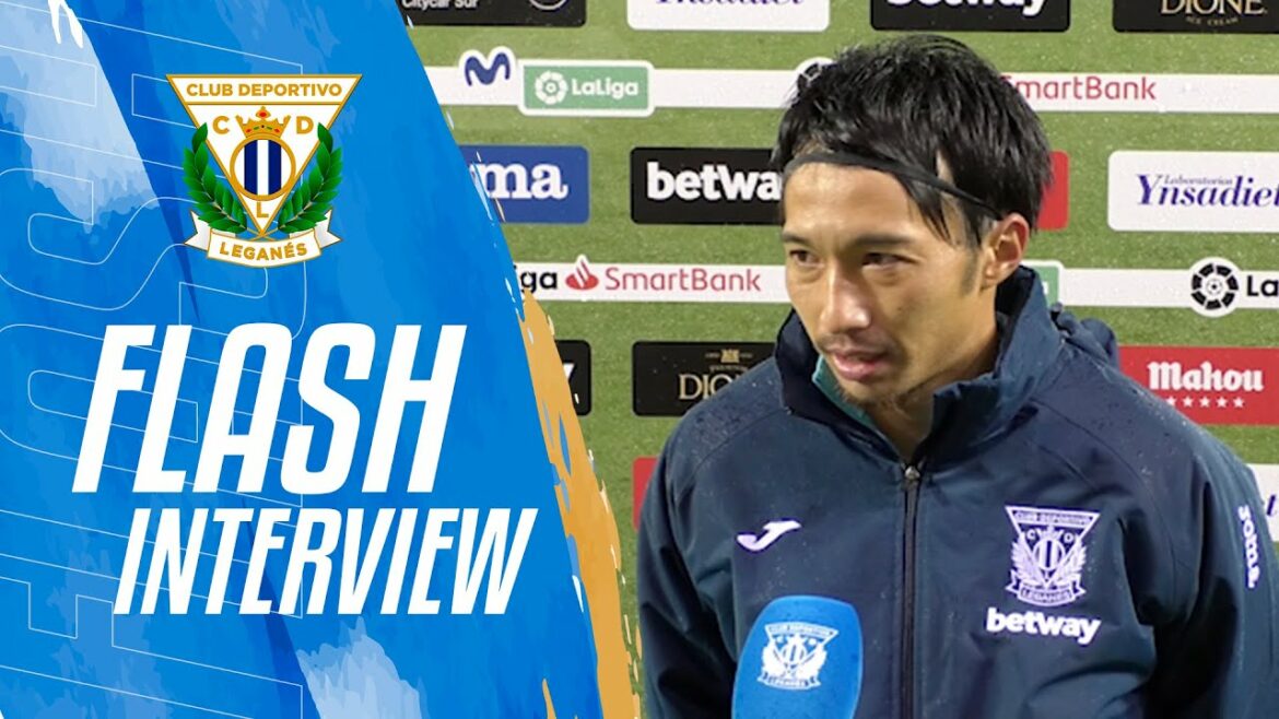 🎙 FLASH | Gaku Shibasaki #LeganésRealOviedo