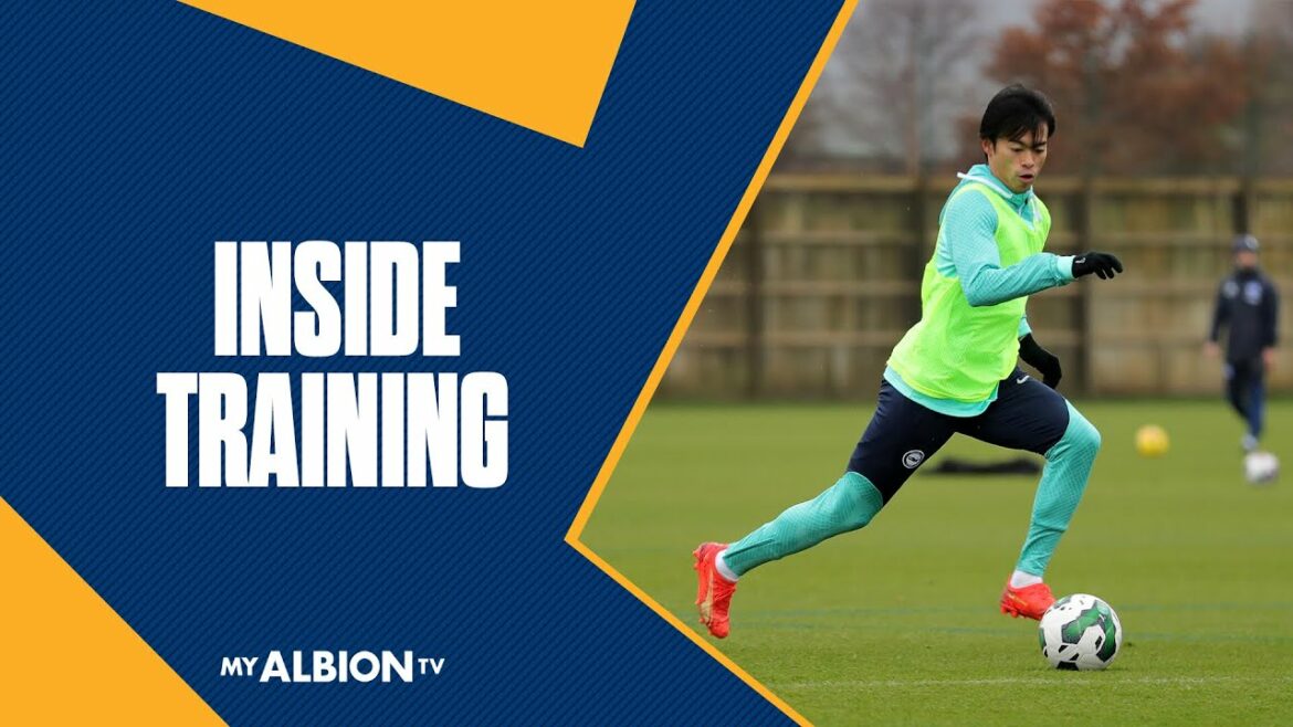 Mitoma Returns From The World Cup! | Brighton’s Inside Training Mitoma Returns From The World Cup! | Brighton's Inside Training