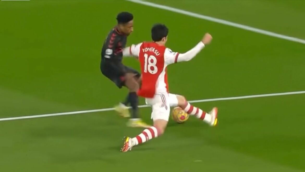 Takehiro Tomiyasu's defense 37 shots in a row that doesn't seem like a Japanese