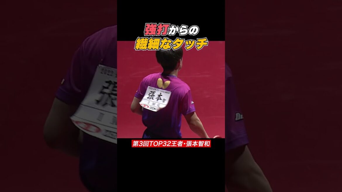 [From a bang..a gentle touch 😤☺️]Japanese ace Tomokazu Harimoto｜#Shorts