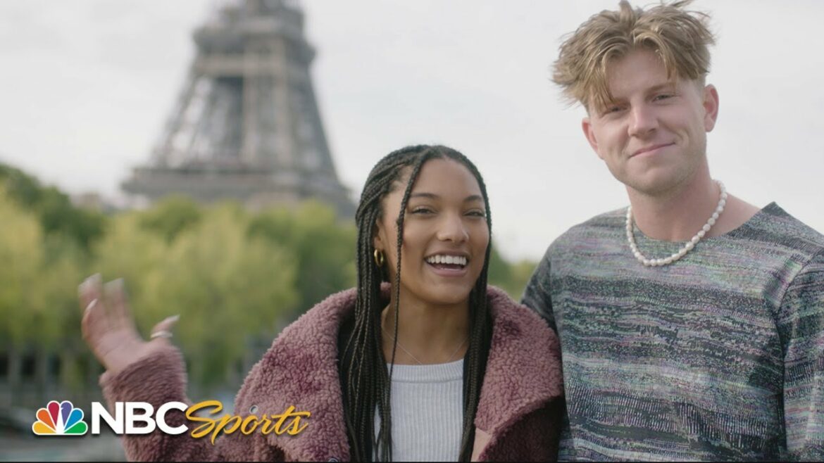 Olympic power couple Hunter Woodhall and Tara Davis take over Paris | CHASING GOLD Olympic power couple Hunter Woodhall and Tara Davis take over Paris | CHASING GOLD