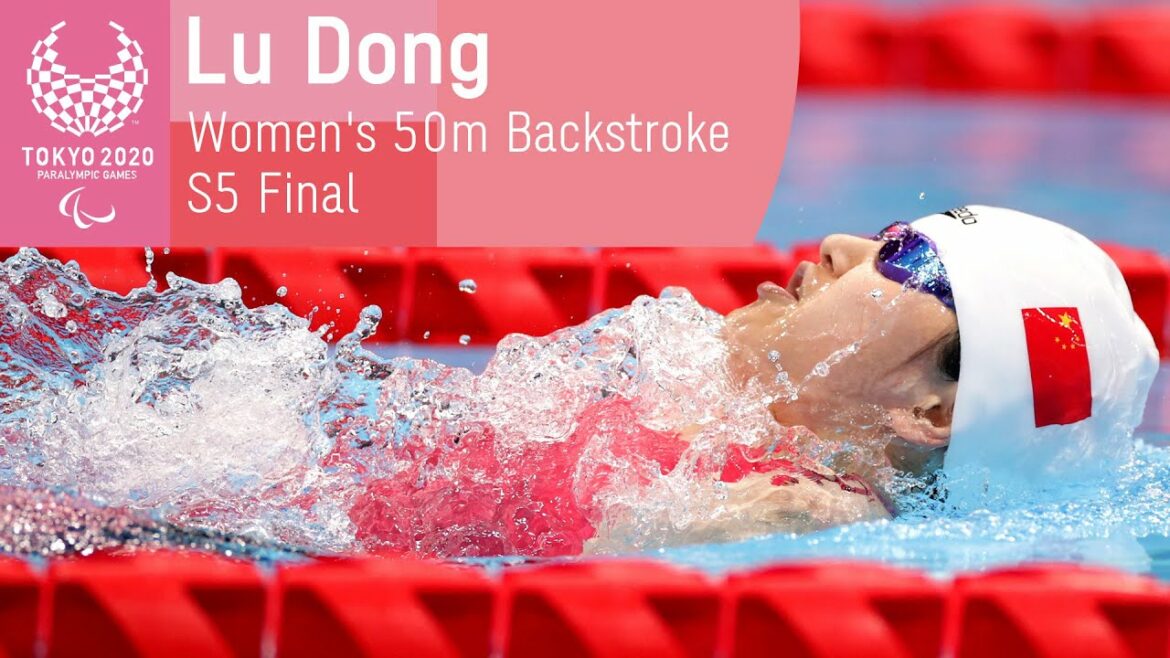 🇨🇳 World Record Title! | Women’s 50m Backstroke – S5 Final | Swimming | Tokyo 2020 Paralympic Games 🇨🇳 World Record Title! | Women's 50m Backstroke - S5 Final | Swimming | Tokyo 2020 Paralympic Games