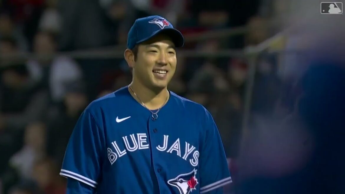Yusei Kikuchi pitched tenaciously against the Red Sox in his second game after transferring to the Blue Jays!