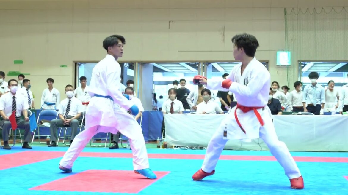 U Kansai Open Tournament Excellent Male Kumite Hiroki Ito Kotaro Nakamura