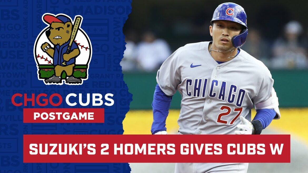 Seiya Suzuki's two Home Run day lifts Chicago Cubs to win over Pirates | CHGO Cubs Postgame