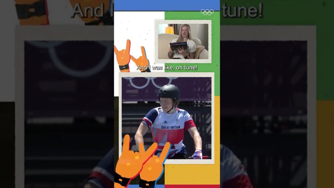 Charlotte Worthington reacts to her gold medal performance!