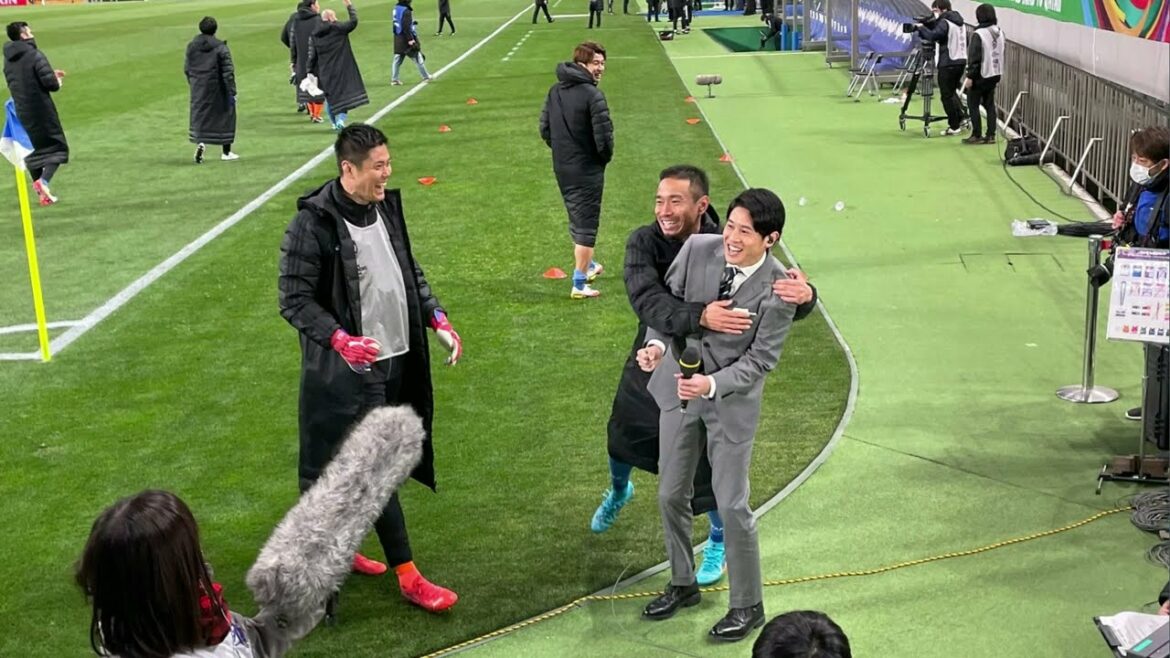 Eiji Kawashima, who comes to put in a broadcast accident-level tsukkomi during the live commentary of Atsuto Uchida