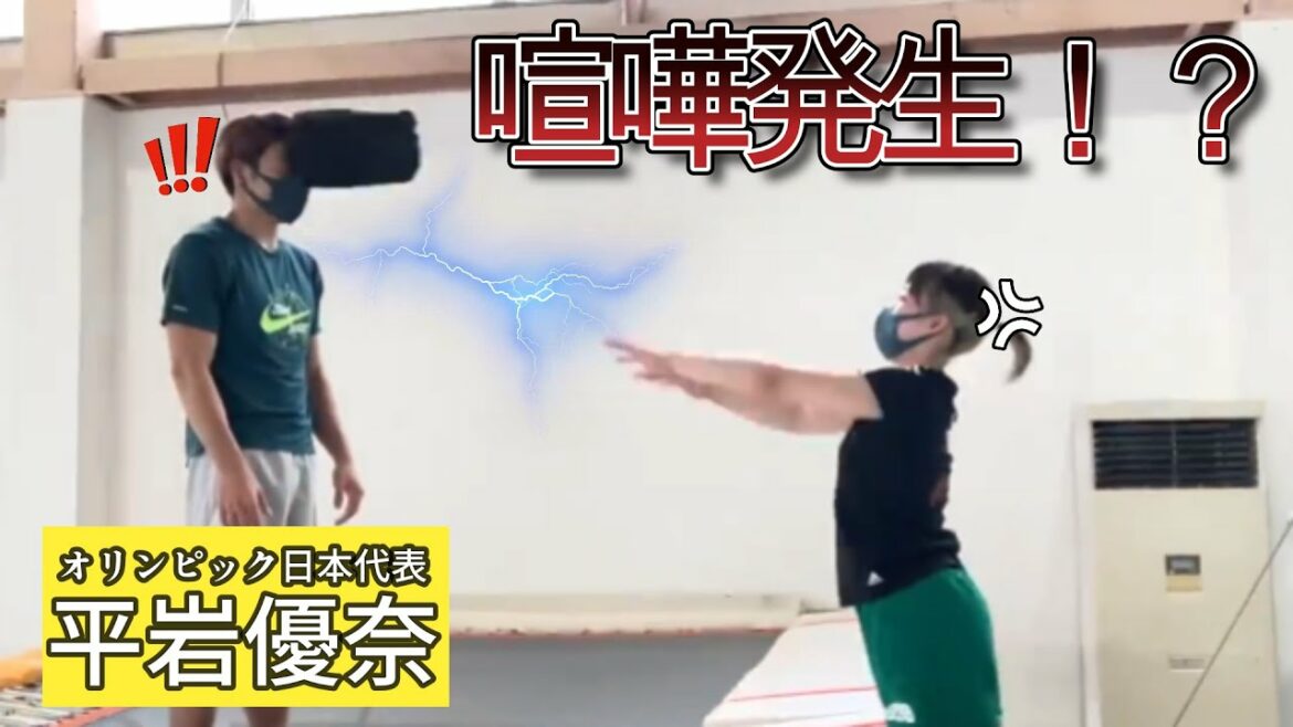 [Yuna Hiraiwa]A fight breaks out in a gymnastics match!? Yuna-chan throws anger (#^ω^)