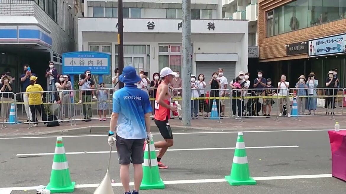 [Men's marathon]36km past the Tokyo Olympics[Yuma Hattori]