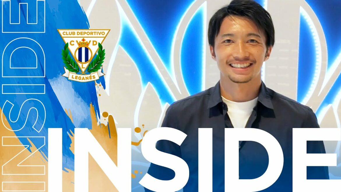 📹 🇯🇵 INSIDE |  Gaku Shibasaki knows the CD Leganés facilities
