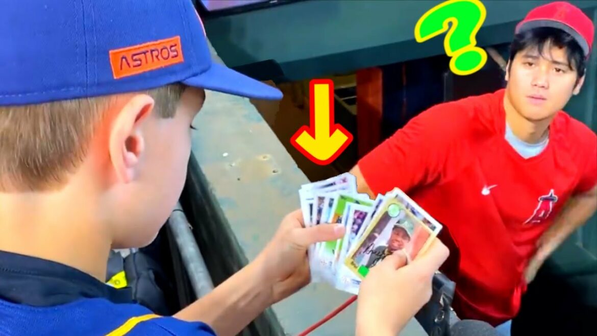 When the child tried to get Otani's autograph, the card was unexpected... Shohei's unbelievable response at such a time made my heart tremble![Shohei Ohtani]