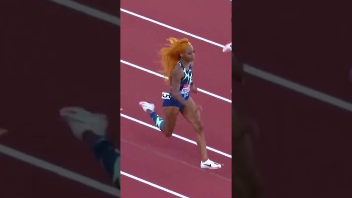 Sha’carri Richardson refuses to lose 🔥 #shorts #athletics #trackandfield