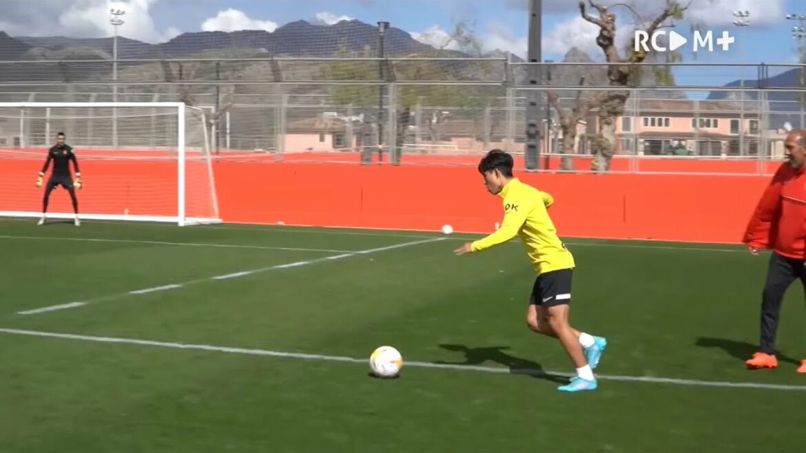 Mallorca Takefusa Kubo Shooting Practice