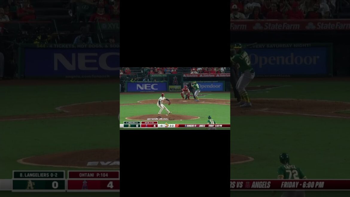 That time Shohei Ohtani threw 9 straight sliders to a rookie