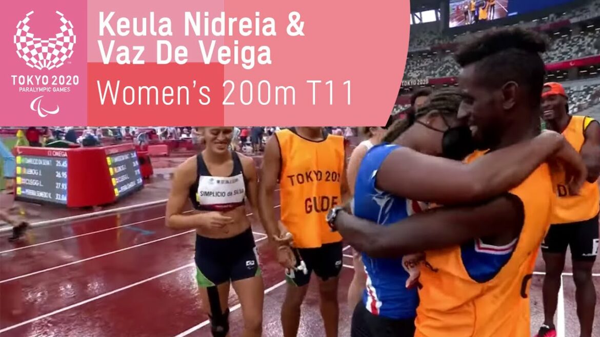 It’s a Paralympic Proposal! 💍 | Women’s 200m T11 Heat 4 | Tokyo 2020 Paralympic Games It's a Paralympic Proposal! 💍 | Women's 200m T11 Heat 4 | Tokyo 2020 Paralympic Games