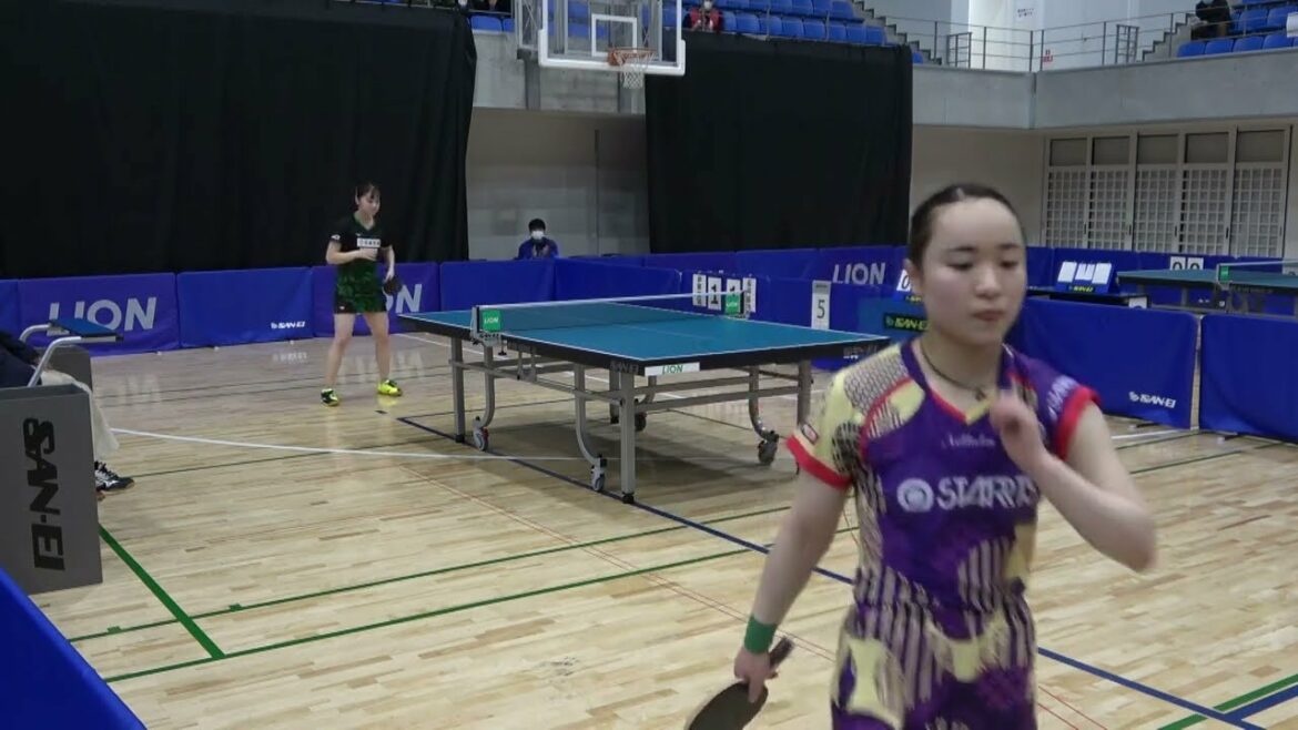 [2022 Playback]Mima Ito vs Miyu Nagasaki | The 1st Paris Olympics Japan National Team Selection Round Table Tennis 2022 TOP32 Women's Singles Quarterfinals