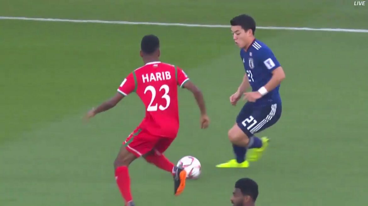 Ritsu Doan panna vs Oman, Asian Cup 2019