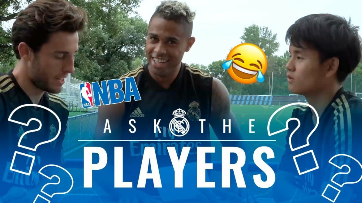 Who supports LEBRON JAMES & the Lakers? | Ask Kubo, Odriozola & Mariano | Real Madrid Who supports LEBRON JAMES & the Lakers? | Ask Kubo, Odriozola & Mariano | Real Madrid