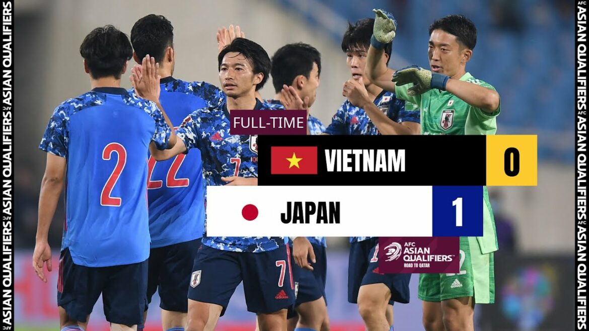 #AsianQualifiers – Group B | Vietnam 0 – 1 Japan #AsianQualifiers - Group B | Vietnam 0 - 1 Japan