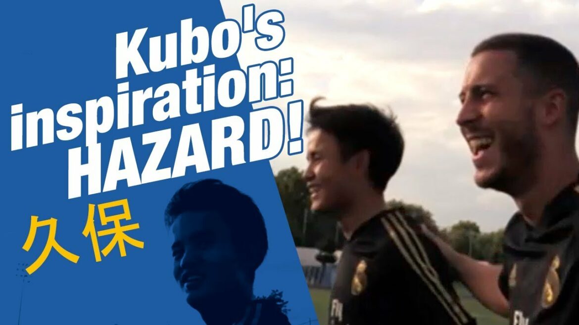 Kubo: "I watched videos of Eden Hazard!"