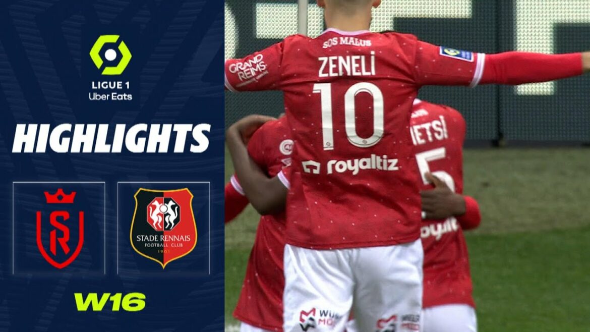 STADE DE REIMS - STADE RENNAIS FC (3 - 1) - Highlights - (SdR - SRFC) / 2022-2023