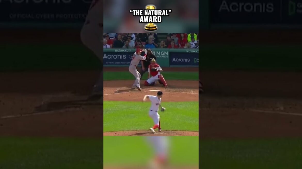 Shohei Ohtani “The Natural” Award Winner 🏆 #shorts #mlb