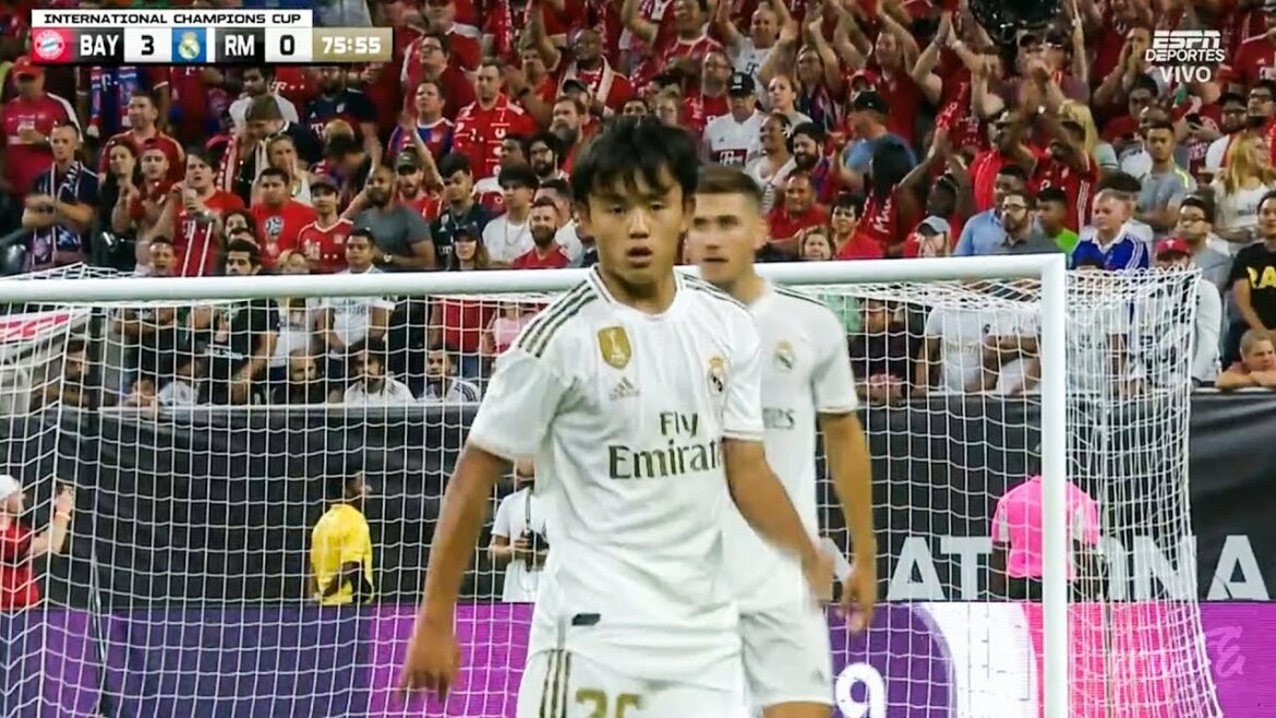 Takefusa Kubo vs Bayern Munich (Debut) 21/07/2019 HD