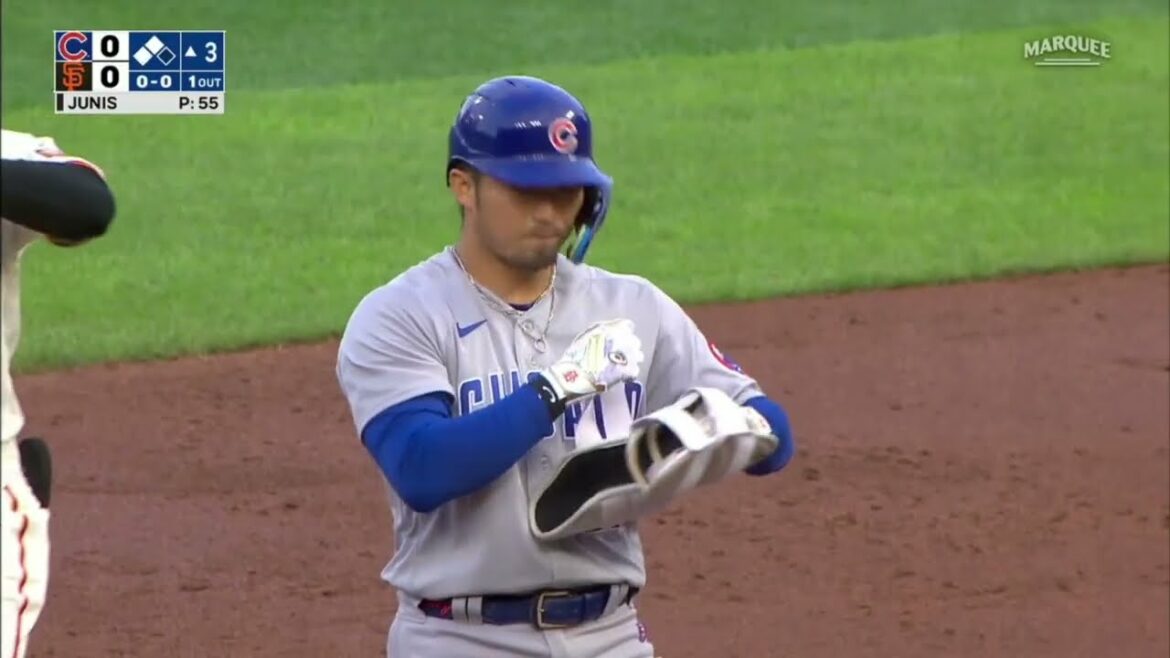 Seiya Suzuki creates a chance with a two-base hit to the right middle! Aim to escape from the slump!