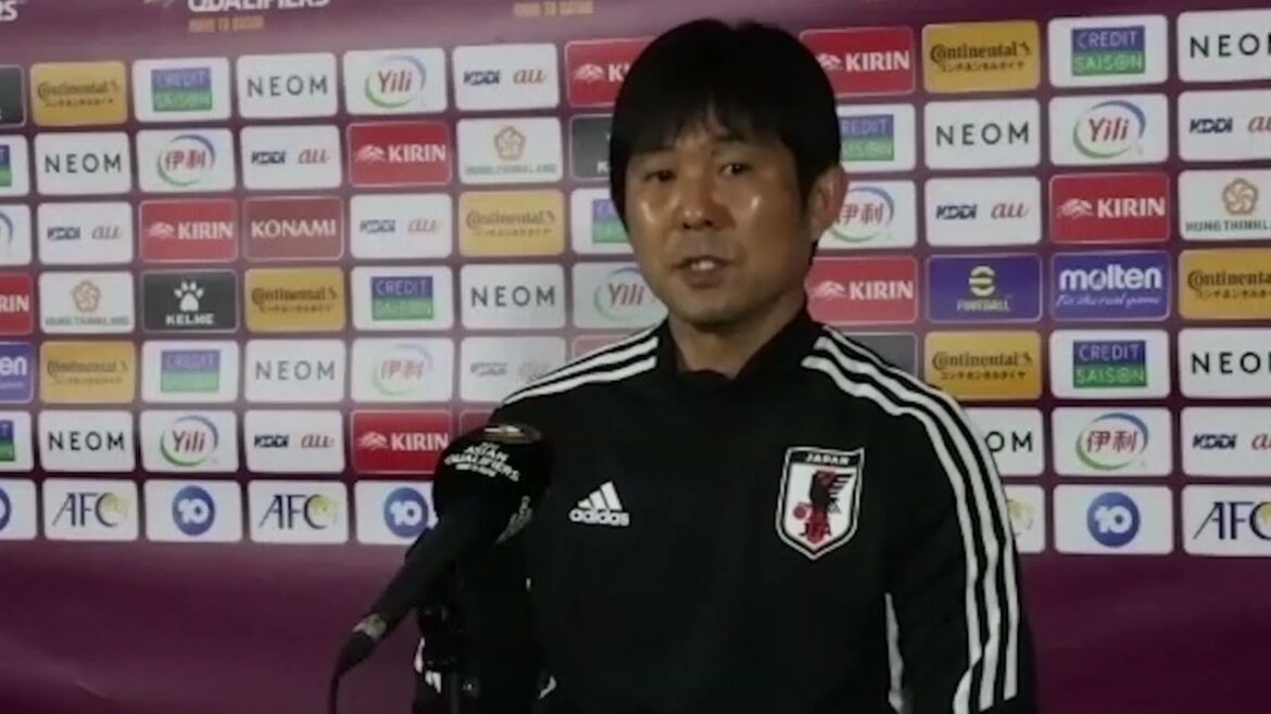 FIFA 2022 World Cup "World Cup is a dream" says Japan's Moriyasu with chance to clinch in Australia.