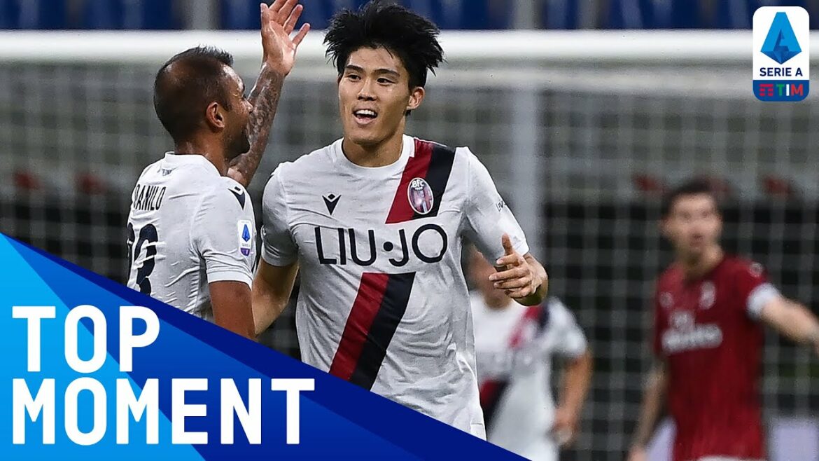 Takehiro Tomiyasu Scores His First Bologna Goal! | Milan 5-1 Bologna | Top Moment | Serie A TIM