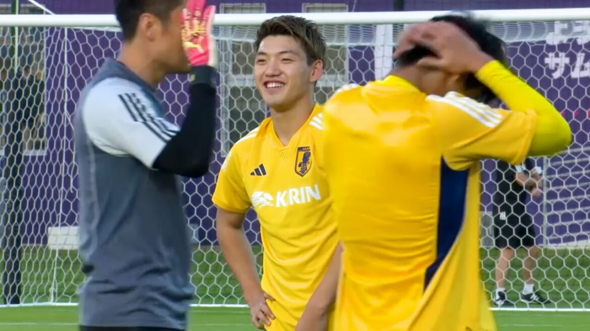 Japan train a day after upsetting Germany at World Cup