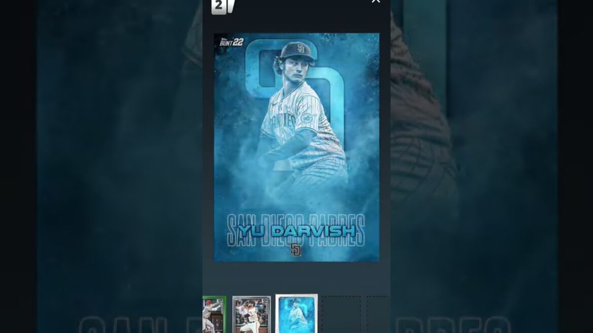 Yu Darvish MLB Baseball Card Pack Opening #shorts #mlb #baseball