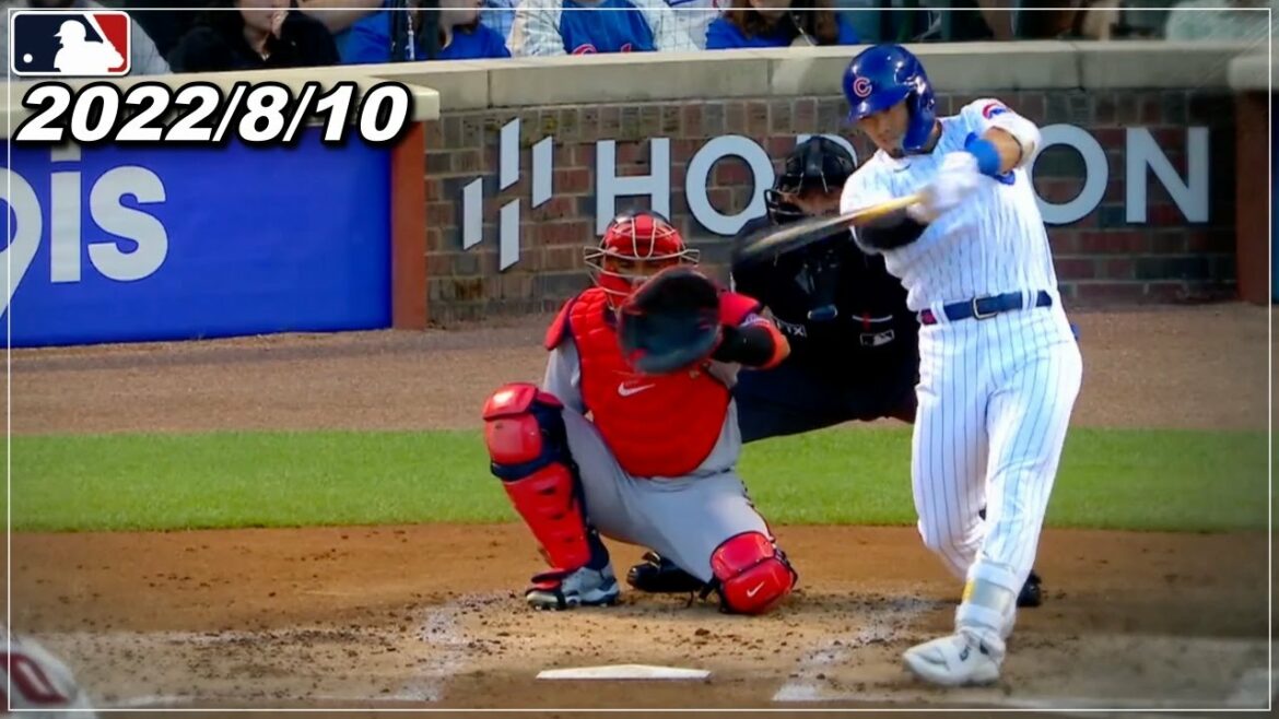 [Seiya Suzuki]Breaking news!! No. 9 perfect home run at home!  ! One shot of conviction!  !  《August 10 Japan base run highlights》[Cubs/Hiroshima Carp]