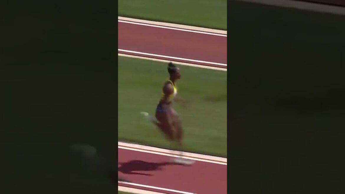 Khaddi Sagnia - long jump | Women long jumper #shorts #athlete