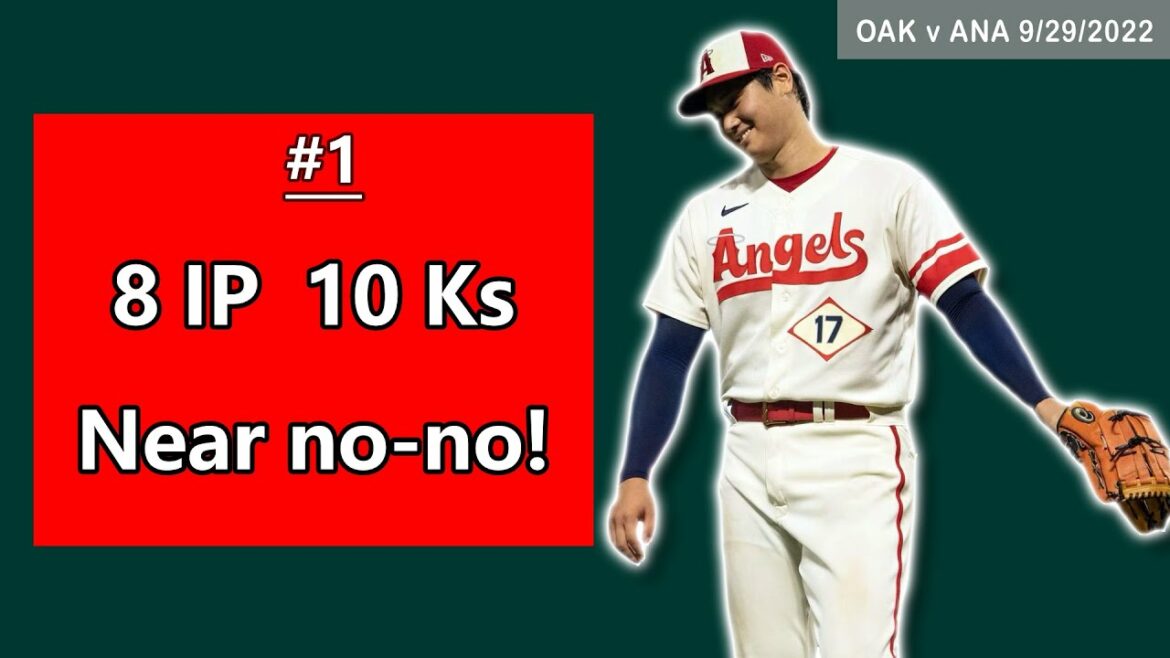 Top 12 Shohei Ohtani Games of 2022 #1: Wonderful, incredible, one & only | 12 Days of Shohei Ohtani