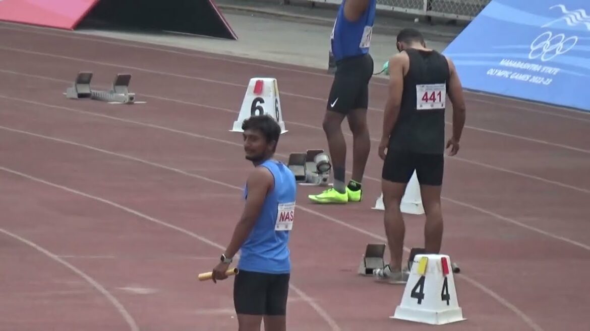 4×100M Relay Mens Final |Maharashtra State Mini Olympics Games, Pune 2022-23