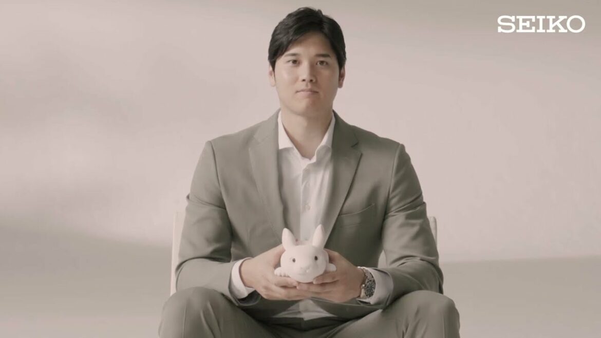 [New Year's message from Ohtani (MLB)🐇]