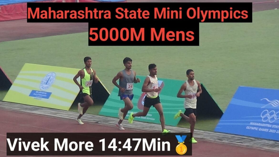 5000M Run Mens Final |Maharashtra State Mini Olympics Games,Pune 2022-23