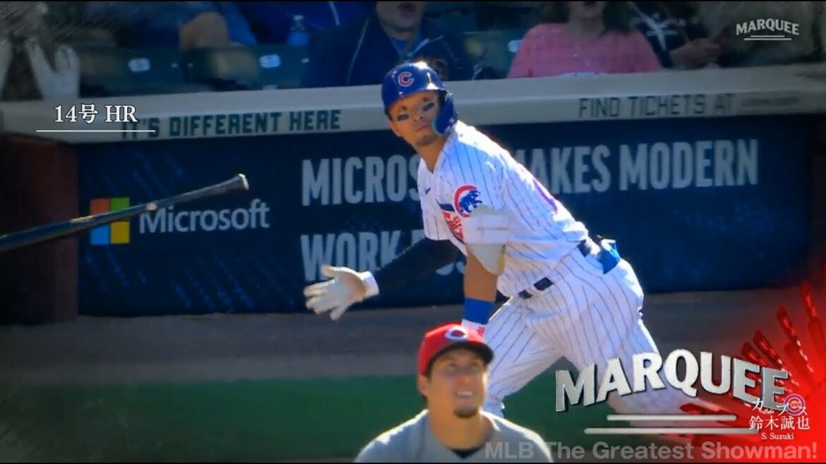 [Cubs/Seiya Suzuki]2022 home run collection of Seiya Suzuki, who was selected as the rookie best nine 2nd team!